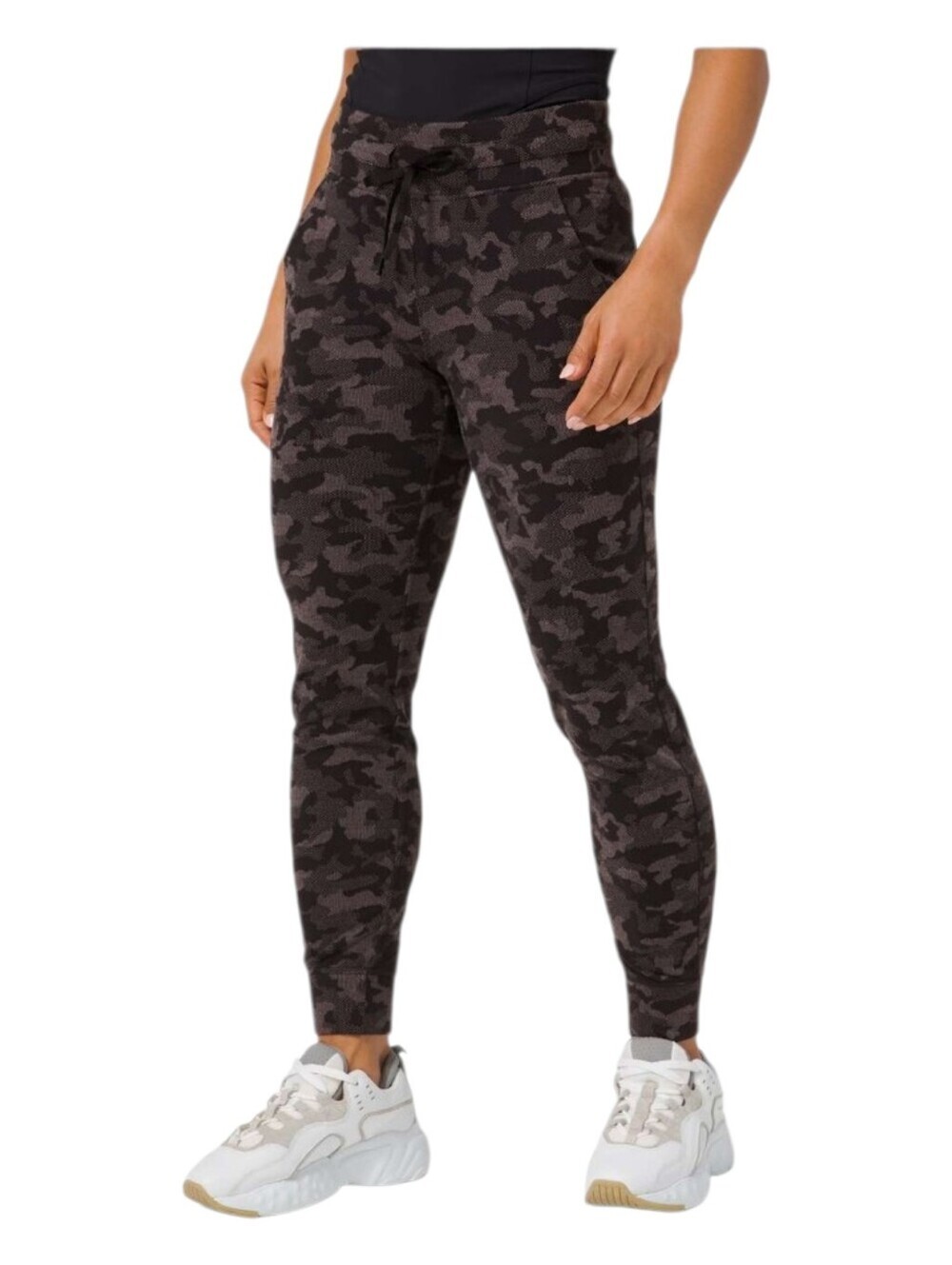 Lululemon Womens Camoflauge Ready To Rulu Jacquard Jogger Pants Size 4